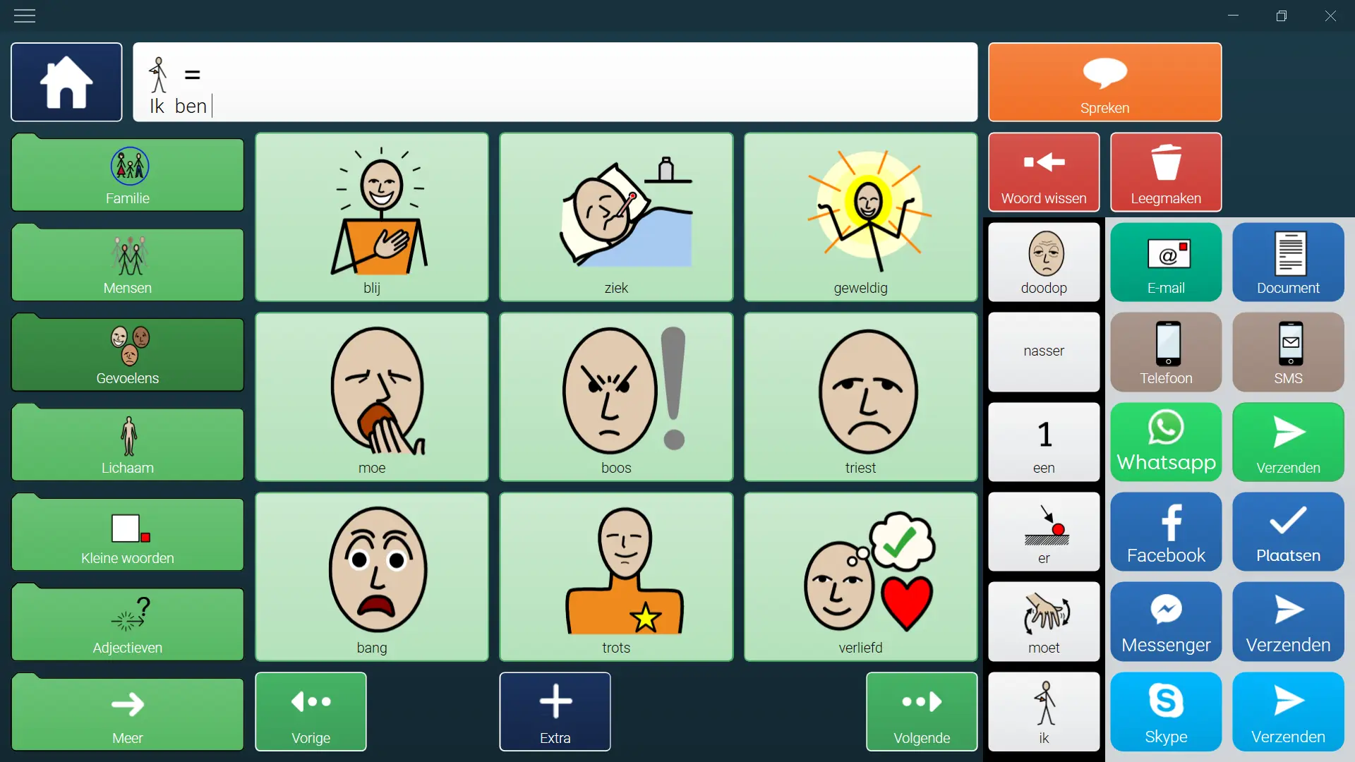 Grid 3 ComUnic8 Extra