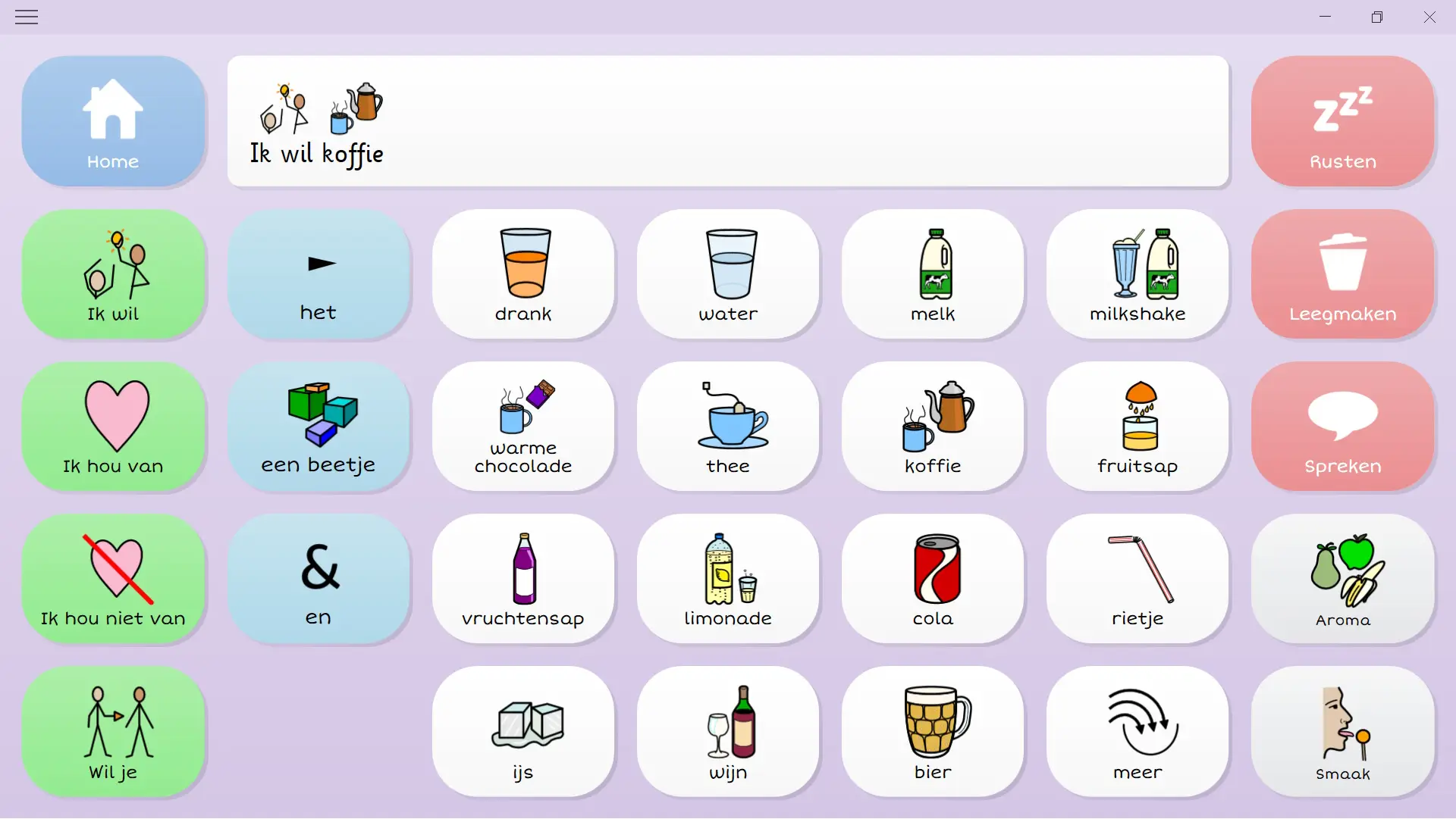 Grid 3 Symbool Chat B