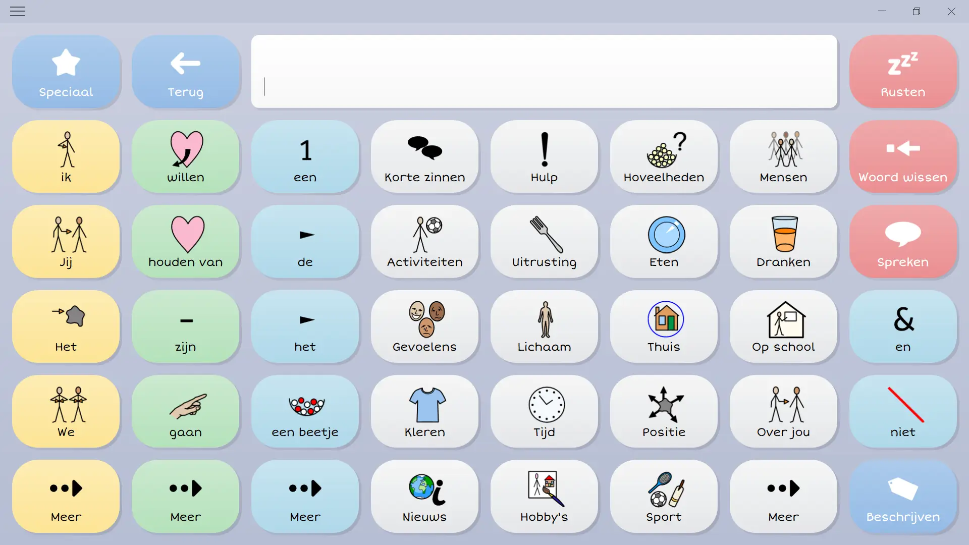 Grid 3 Symbool Chat C